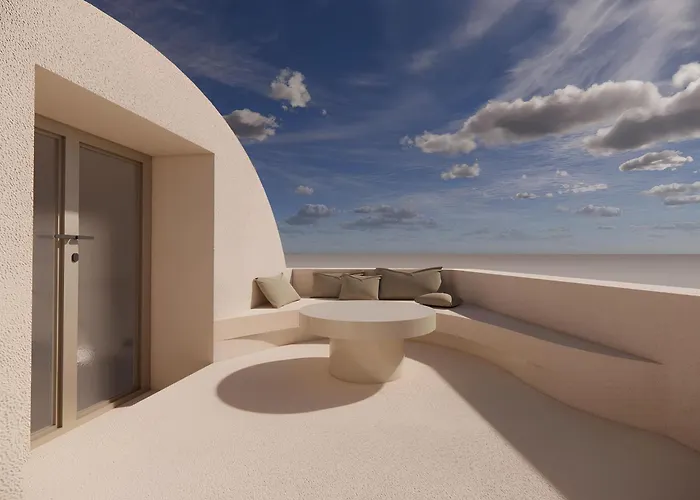 Caldera\'S Dream Cave House With Hot Tub & Sea View